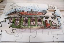 Тюменцам рассказали, как собирали экспозицию центра деревянного зодчества