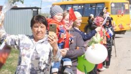 15 машин поучаствовало в акции "Бессмертный автополк" в Тобольском районе