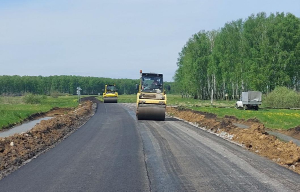 Более семи километров дорог отремонтируют в Аромашевском районе