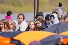 Исторический квест "Знамя Победы" стартовал на набережной Тюмени