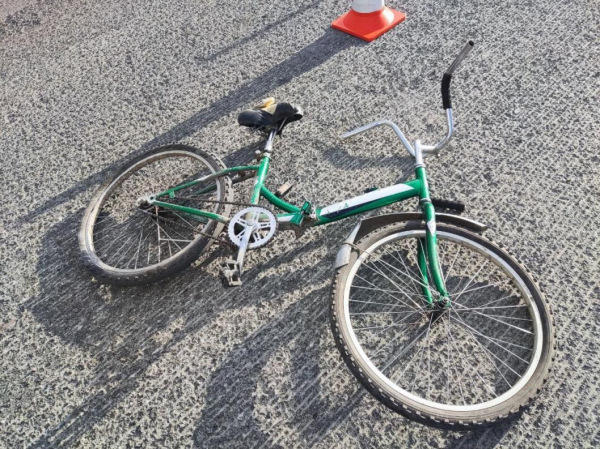 13-летнего велосипедиста сбили на тюменской трассе