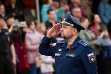 Состоялась генеральная репетиция торжественного прохождения войск Тюменского гарнизона