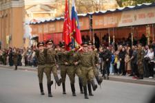 Состоялась генеральная репетиция торжественного прохождения войск Тюменского гарнизона