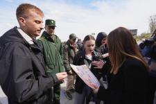 Исторический квест "Знамя Победы" стартовал на набережной Тюмени