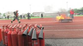 Дружины юных пожарных спорят за звание лучших на областных соревнованиях в Тюмени