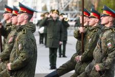 Состоялась репетиция торжественного прохождения войск Тюменского гарнизона Состоялась репетиция торжественного прохождения войск Тюменского гарнизона