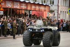 Состоялась генеральная репетиция торжественного прохождения войск Тюменского гарнизона