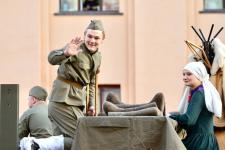 Состоялась генеральная репетиция торжественного прохождения войск Тюменского гарнизона