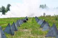 Тюменский депутат предал учебному центру ТВВИКУ противотанковые заграждения