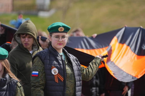 Исторический квест "Знамя Победы" стартовал на набережной Тюмени