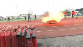 Дружины юных пожарных спорят за звание лучших на областных соревнованиях в Тюмени