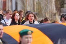 Исторический квест "Знамя Победы" стартовал на набережной Тюмени