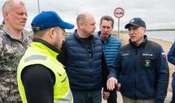 Александр Моор: большая вода пошла на спад во всех муниципалитетах по руслу реки Ишим