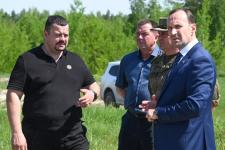 Тюменский депутат предал учебному центру ТВВИКУ противотанковые заграждения