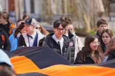 Исторический квест "Знамя Победы" стартовал на набережной Тюмени