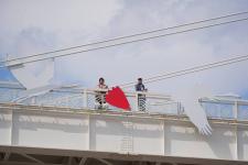 Исторический квест "Знамя Победы" стартовал на набережной Тюмени