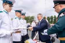 Выпускники Тюменского президентского кадетского училища получили аттестаты Выпускники Тюменского президентского кадетского училища получили аттестаты