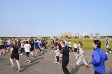 Тюмень поставила рекорд России по самому массовому забегу по взлетной полосе