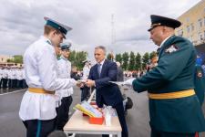 Выпускники Тюменского президентского кадетского училища получили аттестаты Выпускники Тюменского президентского кадетского училища получили аттестаты