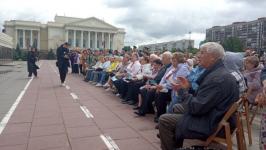 Тюменцы массово исполнили "Песенку фронтового шофера"