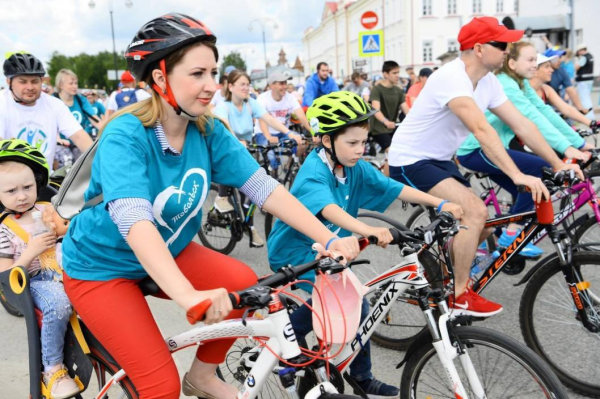 Праздничный велопарад пройдет в Тобольске в День города 