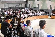 39 тюменских школьников получили паспорта на акции "Мы - граждане России"