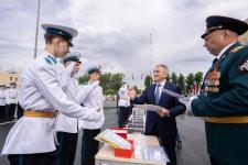Выпускники Тюменского президентского кадетского училища получили аттестаты Выпускники Тюменского президентского кадетского училища получили аттестаты