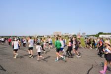 Тюмень поставила рекорд России по самому массовому забегу по взлетной полосе