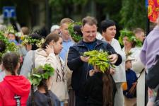 Обновленный сквер Славянский торжественно открыли в Тюмени