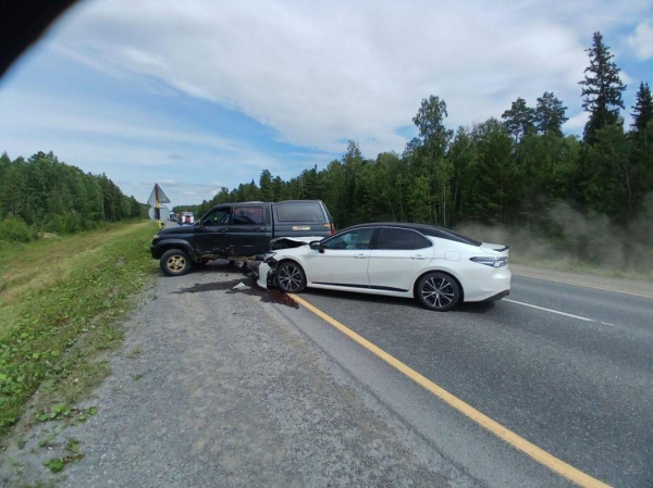 Семья с тремя детьми пострадала в ДТП в Уватском районе