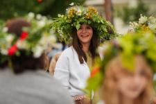 Обновленный сквер Славянский торжественно открыли в Тюмени