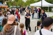 Обновленный сквер Славянский торжественно открыли в Тюмени