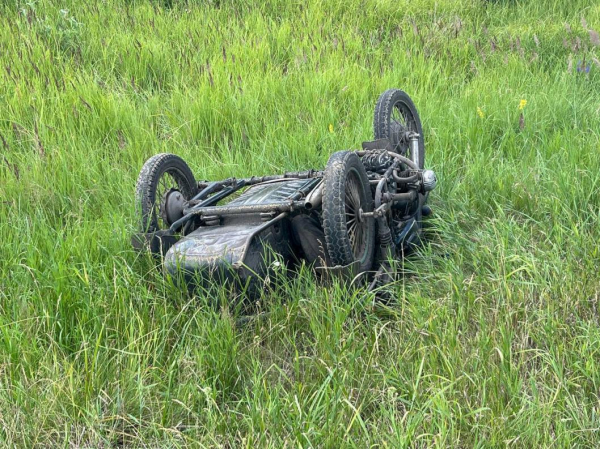 В Голышмановском округе мотоциклист на "Урале" вылетел в кювет и погиб 