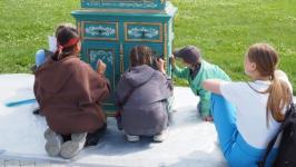 На фестивале &ldquo;Знаковое место&rdquo; тоболяки создают новый арт-объект