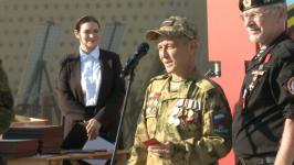 Программа "ZOV Отечества" проходит на площади 400-летия Тюмени