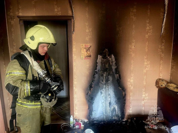 Один человек погиб при пожаре в Тюмени