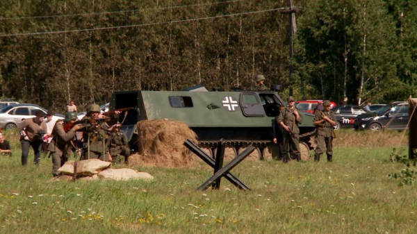 В Ялуторовске провели военно-историческую реконструкцию "Четвертый удар"
