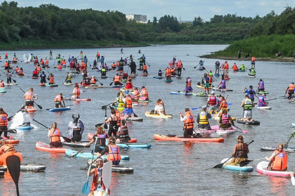 Фестиваль "72 сап фест" проходит в Тюмени