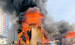 В Тюмени потушили пожар на улице Шарова