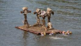 Масштабную реконструкцию &nbsp;"Ложной переправы" провели в Тюмени с участием авиации, водной и сухопутной техники 