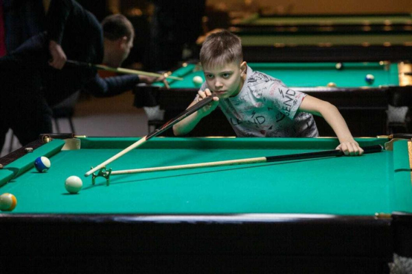 Юные тюменцы сыграют в бильярд на областных соревнованиях
