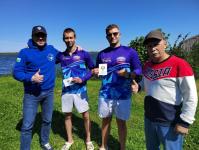 Тюменцы стали участниками патриотического заплыва на Байкале