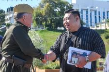 Посвященную окончанию Второй мировой войны акцию провели в центре Тюмени