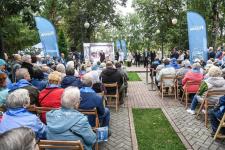 Заводской гудок прозвучал в тюменском Загородном саду Заводской гудок прозвучал в тюменском Загородном саду