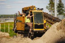 Две тысячи метров сетей водоотведения к мужвузовскому кампусу построили в Тюмени