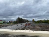 Новую транспортную развязку на Червишевском тракте откроют для движения в конце ноября 2025 года Новую транспортную развязку на Червишевском тракте откроют для движения в конце ноября 2025 года