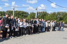 Посвященную окончанию Второй мировой войны акцию провели в центре Тюмени