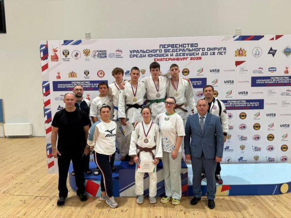 17 медалей привезли тюменские дзюдоисты с первенства УФО