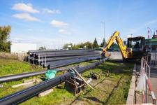 Две тысячи метров сетей водоотведения к мужвузовскому кампусу построили в Тюмени