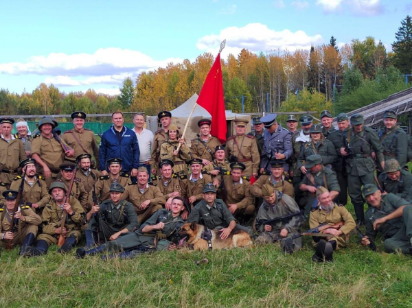 Масштабную реконструкцию освобождения Петрозаводска увидели жители и гости Тобольска